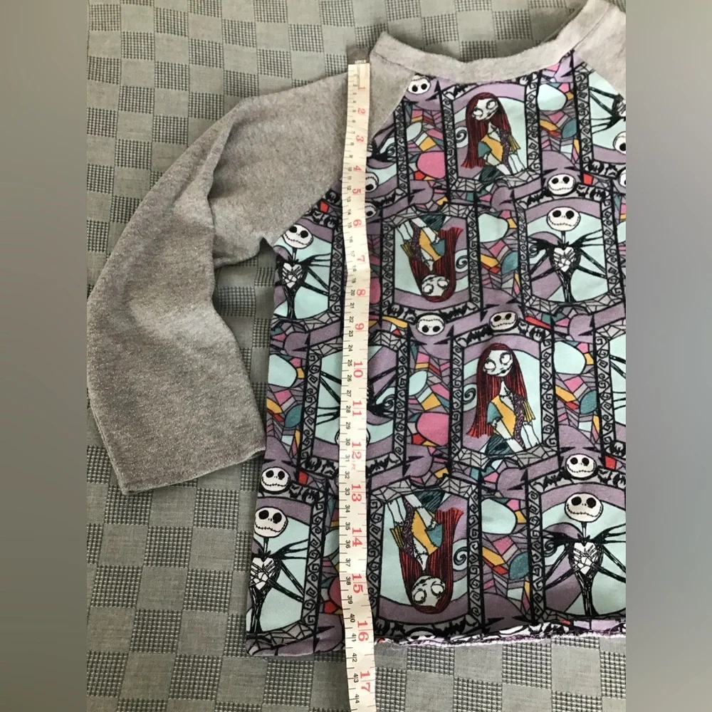 Nightmare Before Christmas Raglan kids sweatshirt